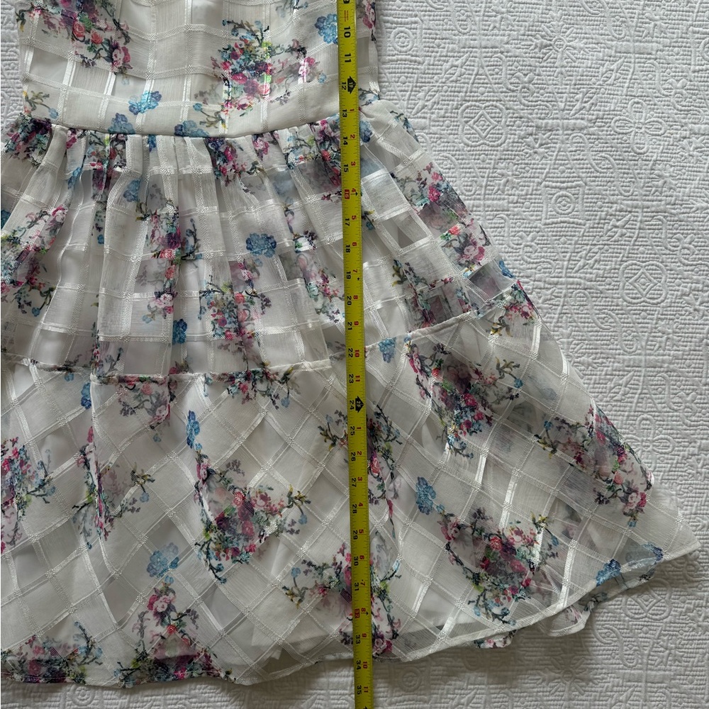 Maeve White Ruched Pleated Sundress by Anthropologie